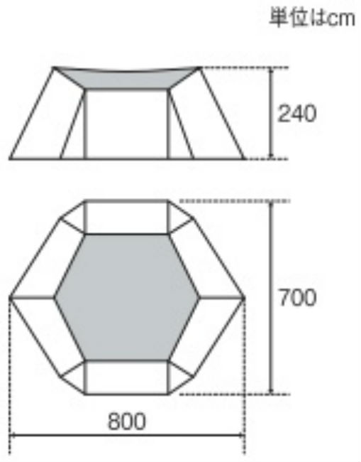 SNOW PEAK TP-606 LAND BASE 6 LB6多功能基地天幕帳