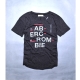 A&F Abercrombie & Fitch 字母印刷寬版休閒圓領短T-深灰 product thumbnail 1