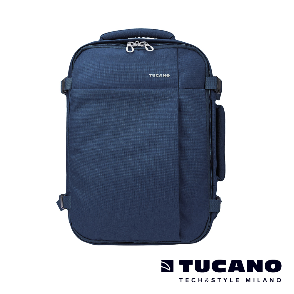 TUCANO TUGO 超大容量旅行登機後背包(M)-藍