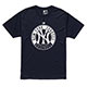 MLB-紐約洋基隊斑駁造型印花T恤-深藍 (男) product thumbnail 1