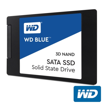 WD 藍標SSD 2TB 2.5吋 3D NAND固態硬碟