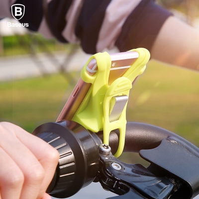 倍思 騎跡自行車車用手機座 手機支架 腳踏車導航支架