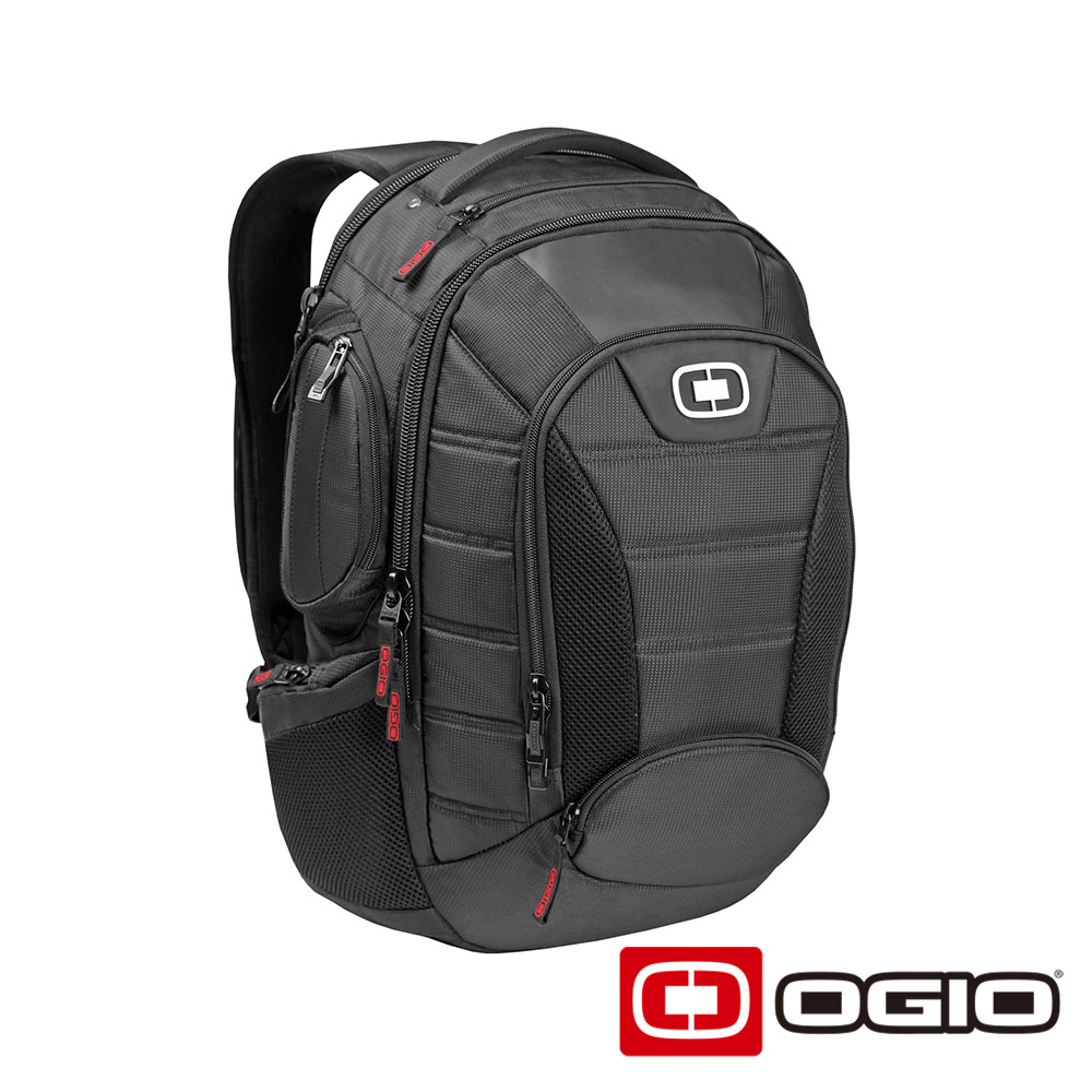 OGIO BANDIT 17 吋甲蟲電腦後背包-黑色