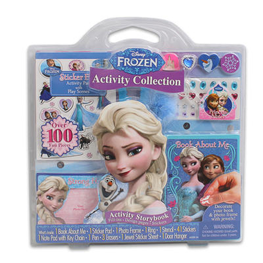 派對盒 PartyBox 迪士尼冰雪奇緣裝扮組含珠寶裝飾活動書及相框