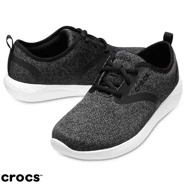 Crocs 卡駱馳 (女鞋) 女士LiteRide繫帶鞋 205104-066