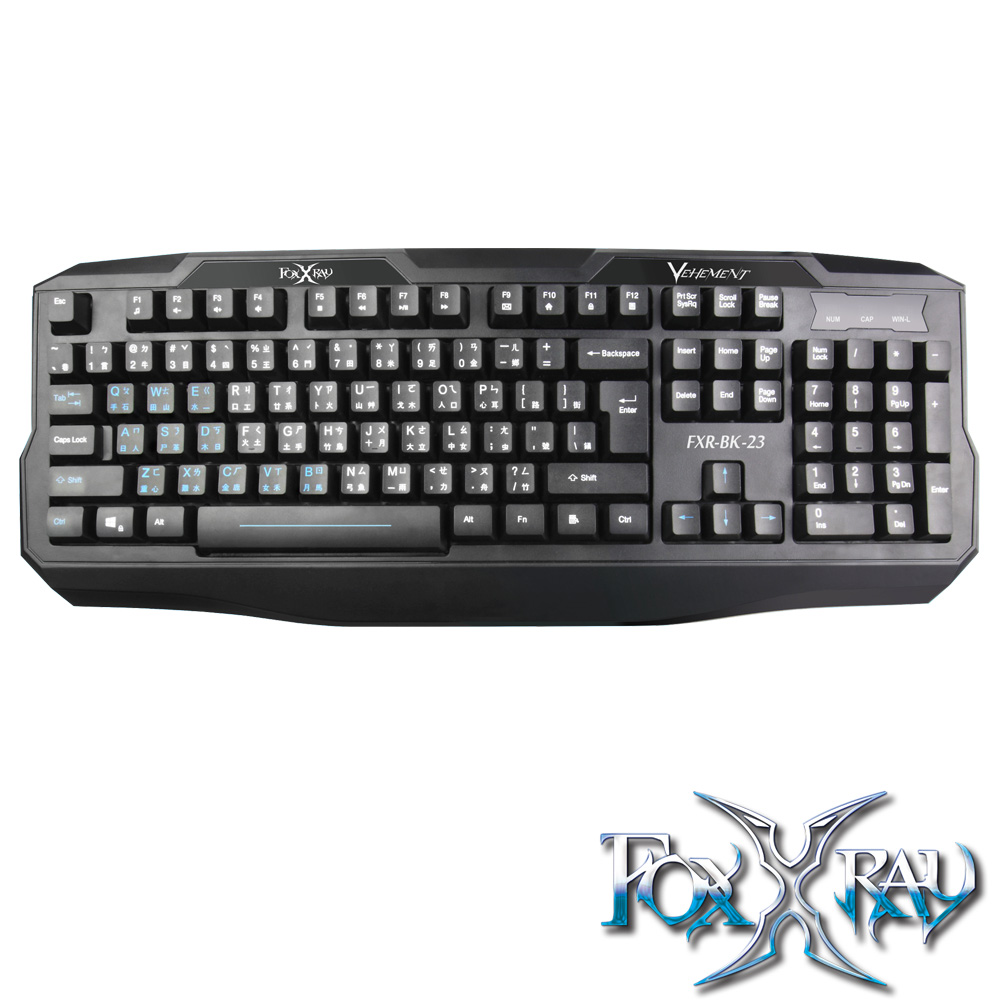 FOXXRAY 爆裂戰狐電競鍵盤(FXR-BK-23)