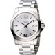 LONGINES 浪琴 官方授權 深海征服者300米石英腕錶-銀/41mm L3.659.4.76.6 product thumbnail 1