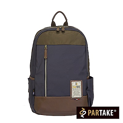 PARTAKE-A6拼貼生活系列-多功能後背包-藍-PT17-A6-82RB