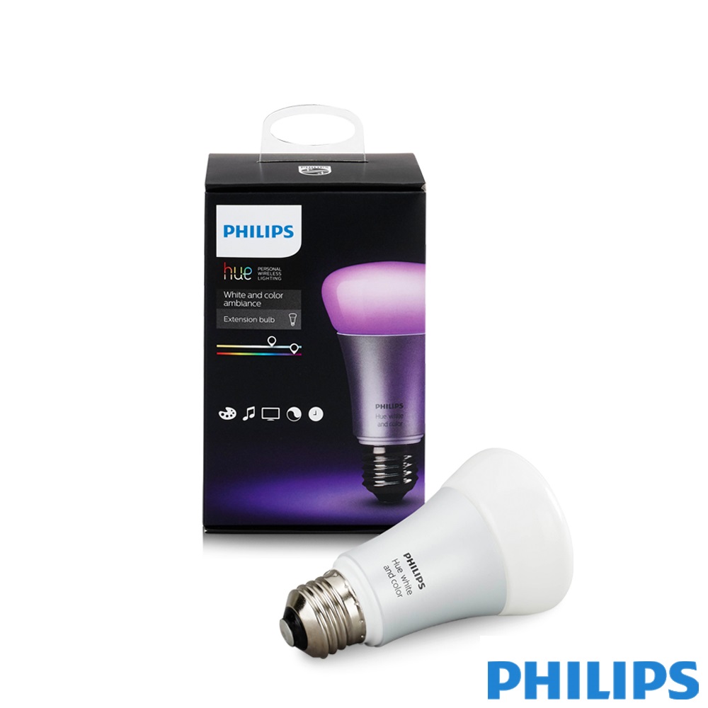 飛利浦 PHILIPS LIGHTING 連網智慧照明 ED 彩色燈泡2.0版(10W)