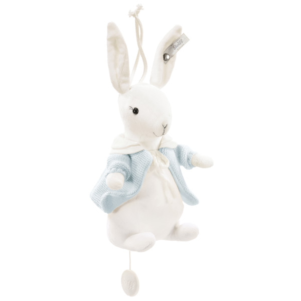 STEIFF泰迪熊 - 嬰幼兒音樂鈴 Rabbit 18cm (頂級精品)