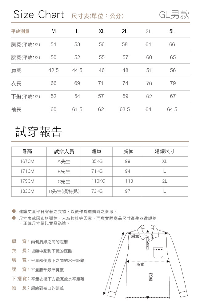 【遊遍天下】台灣製男款抗UV吸濕排汗機能POLO長衫GL10023磚紅