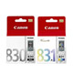 CANON PG-830+CL-831  原廠墨水匣組合(1 黑1彩) product thumbnail 1