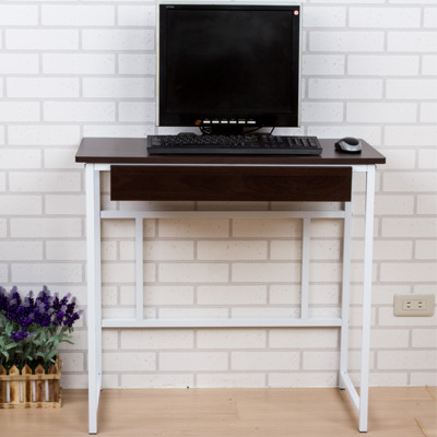 《BuyJM》熊本簡單抽屜工作桌/電腦桌-寬80公分 (2色)