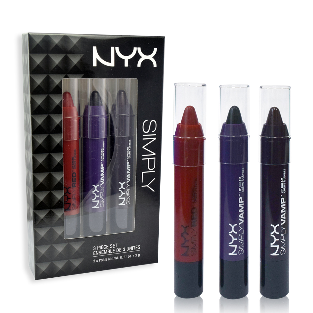 NYX 單唇系列組01 (3g x3入) 國際限定版