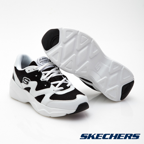 SKECHERS (女) 時尚休閒系列DLITES AIRY-88888162WBK