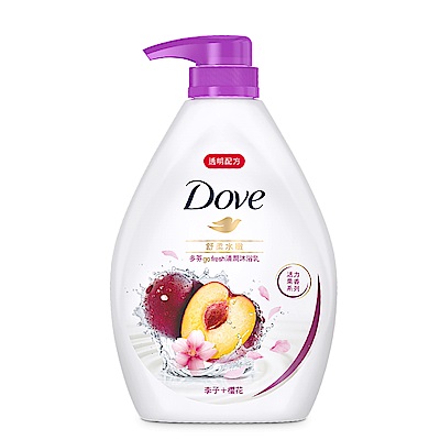 DOVE 多芬 舒柔水嫩沐浴乳 1000ML