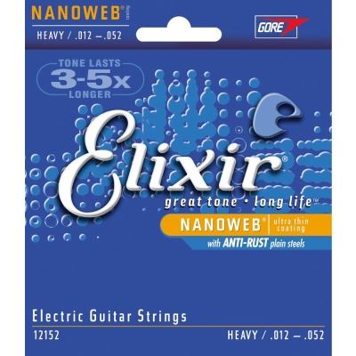 Elixir EXXG-12152 Nanoweb 電吉他套弦