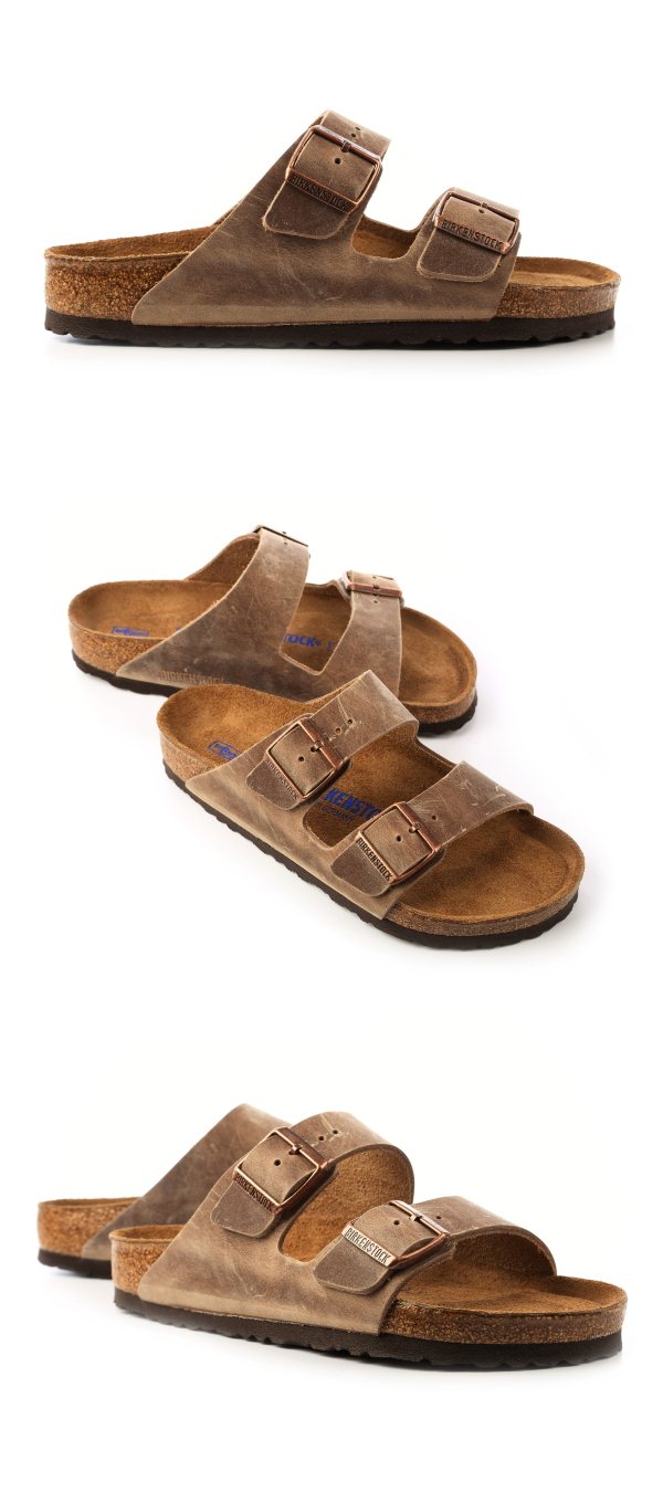 勃肯BIRKENSTOCK552811亞利桑那 經典二條拖鞋(煙燻咖啡)