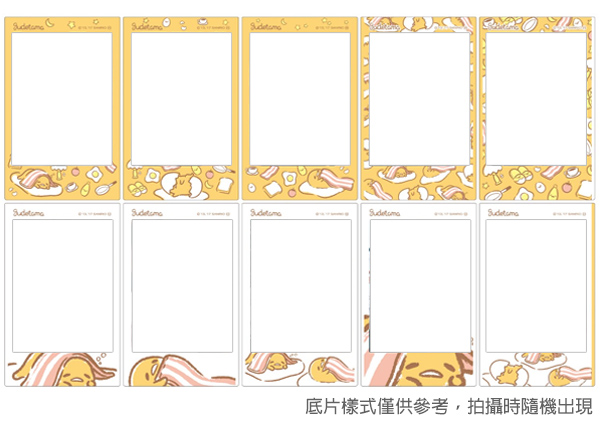 [1盒裝]FUJIFILM mini 拍立得底片(蛋黃哥-貪睡版)