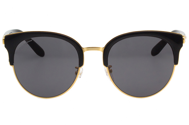 Salvatore Ferragamo 太陽眼鏡(黑配金)SF175SK