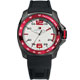 TOMMY HILFIGER 霸氣大錶冠腕錶-紅黑/46mm product thumbnail 1