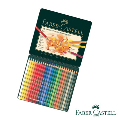 Faber-Castell 藝術家級油性色鉛筆24色