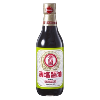 金蘭 薄鹽醬油(500ml)