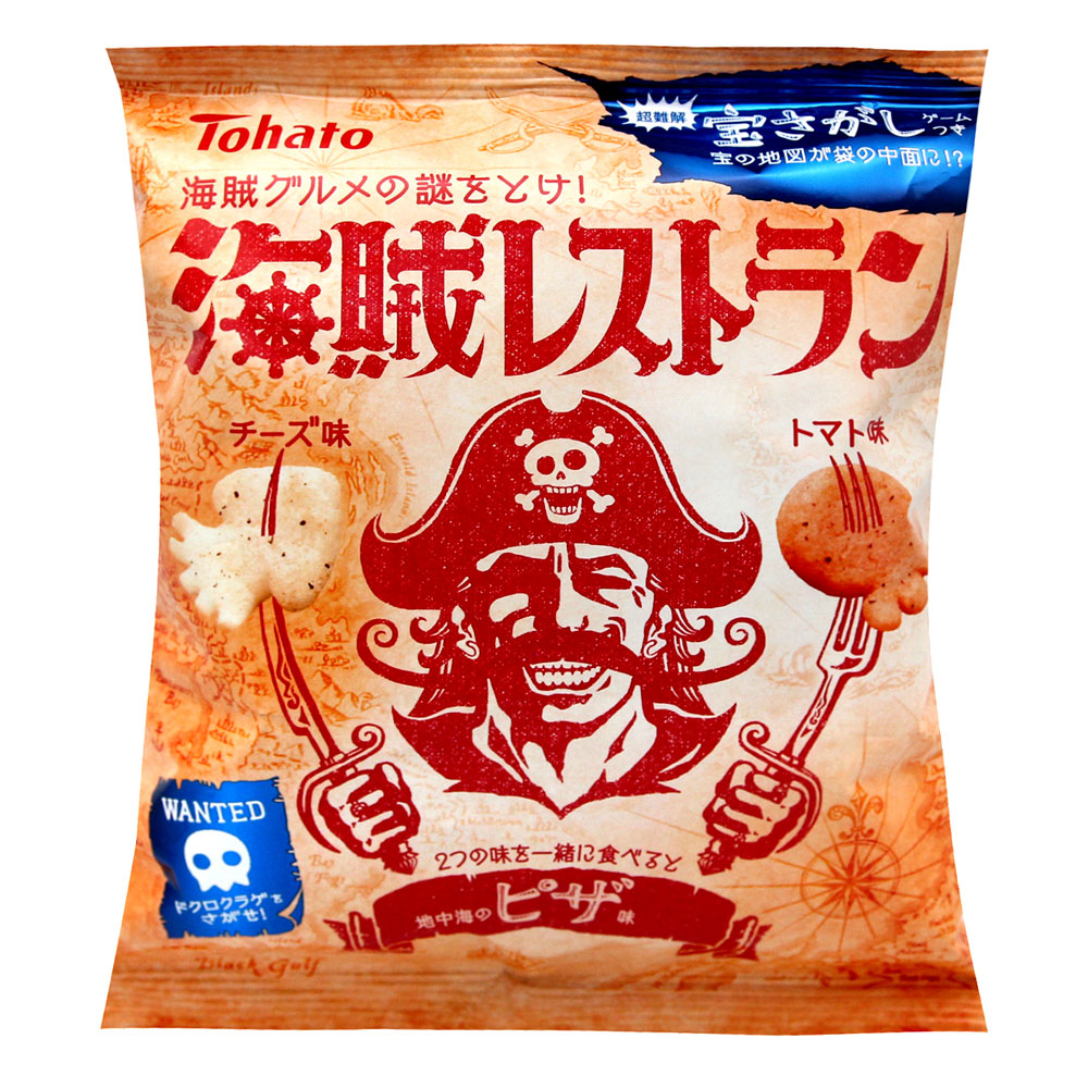 東鳩 海賊王馬鈴薯餅-地中海比薩味(50g)