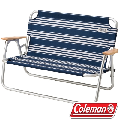 Coleman CM-31287 輕鬆折疊長椅/雙人休閒椅 情人折合椅/野餐露營椅/低腳椅