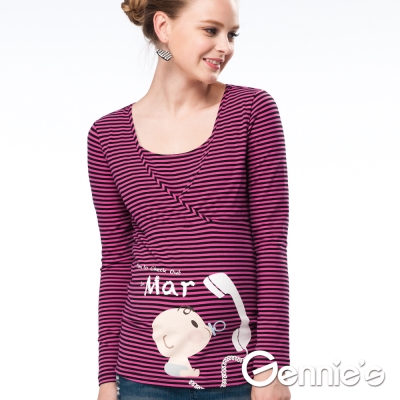 Gennie's奇妮March春神來了哺乳衣(XL)寶寶衣(親子裝)