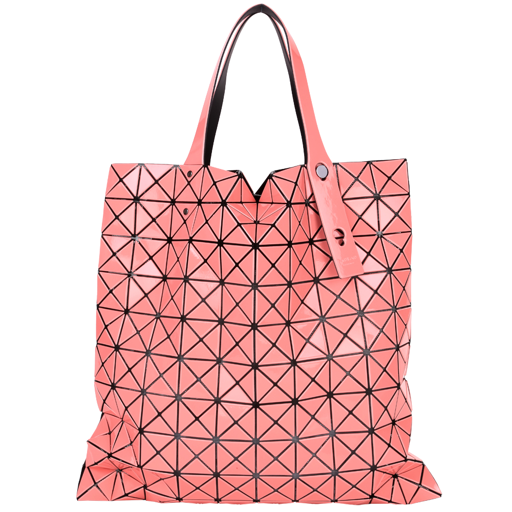 三宅一生BAO BAO ISSEY MIYAKE PRISM-1 粉色托特包(10x10)