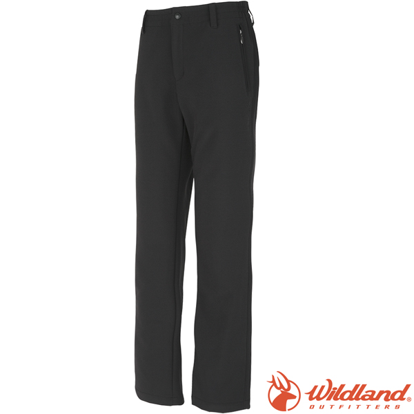 Wildland荒野W2309-54黑色 女 SOFTSHELL保暖長褲