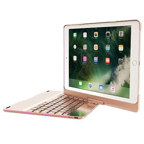 iPad Pro10.5吋專用360度旋轉型鋁合金藍牙鍵盤/筆電盒