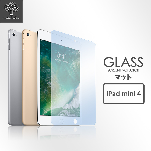 Metal-Slim APPLE iPad mini 4 9H藍光鋼化玻璃保護貼