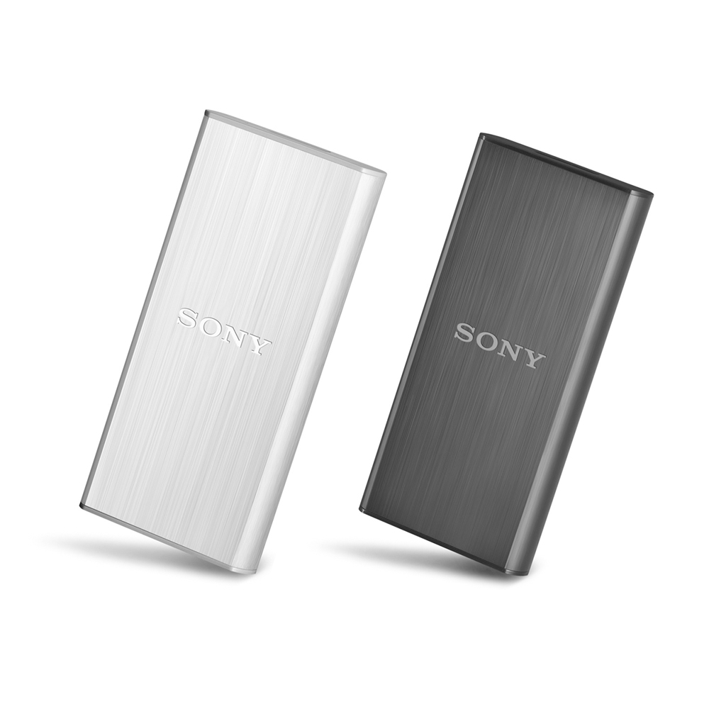 SONY 128GB SSD  USB 3.0 髮絲紋外接式硬碟(SL-BG1)