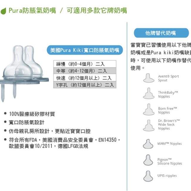 GMP BABY美國PURA不鏽鋼環保成長瓶850ml(天空藍)