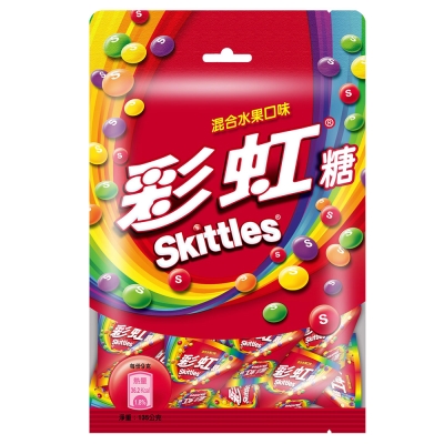 Skittles 彩虹糖混合水果口味(135g)