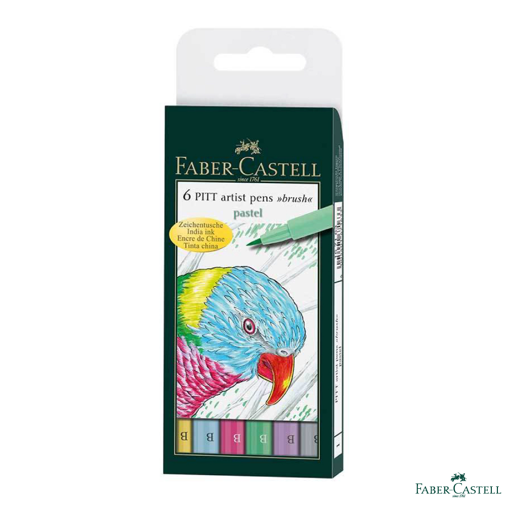 Faber-Castell PITT 藝術筆 粉彩色系(軟毛筆頭)