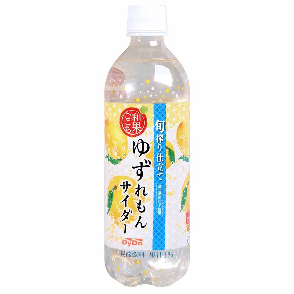 DYDO 旬榨柚子碳酸飲料(500ml)