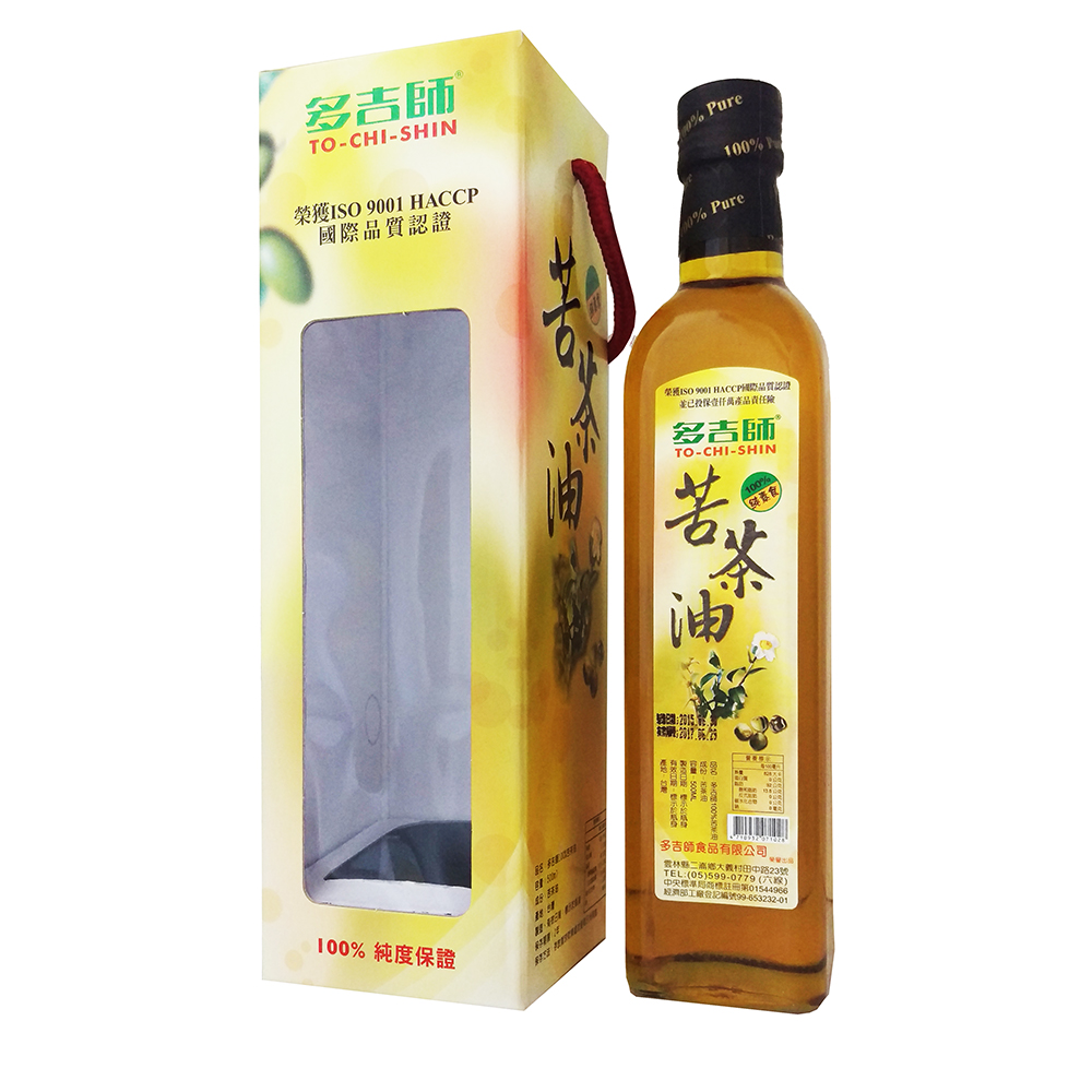 多吉師 100%苦茶油(500ml)