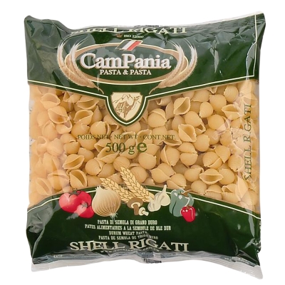 CamPania坎佩尼亞 義大利稜紋貝殼麵(500g)