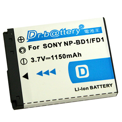 電池王 SONY NP-FD1/NP-BD1 高容量鋰電池