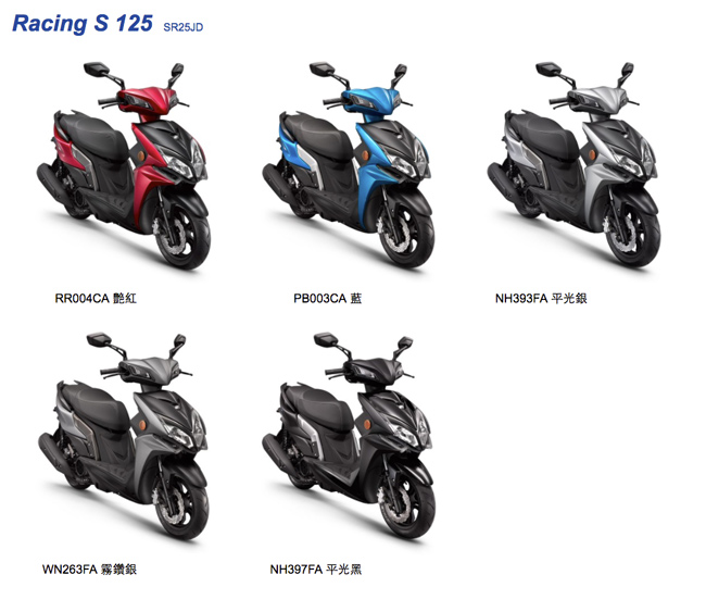 【KYMCO 光陽機車】 RACING S125-六期車(2019年新車)