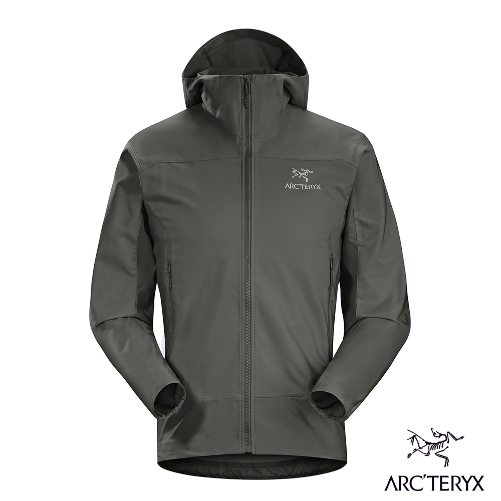 Arcteryx 男Tenquille 防風連帽軟殼外套機長灰| Yahoo奇摩購物中心