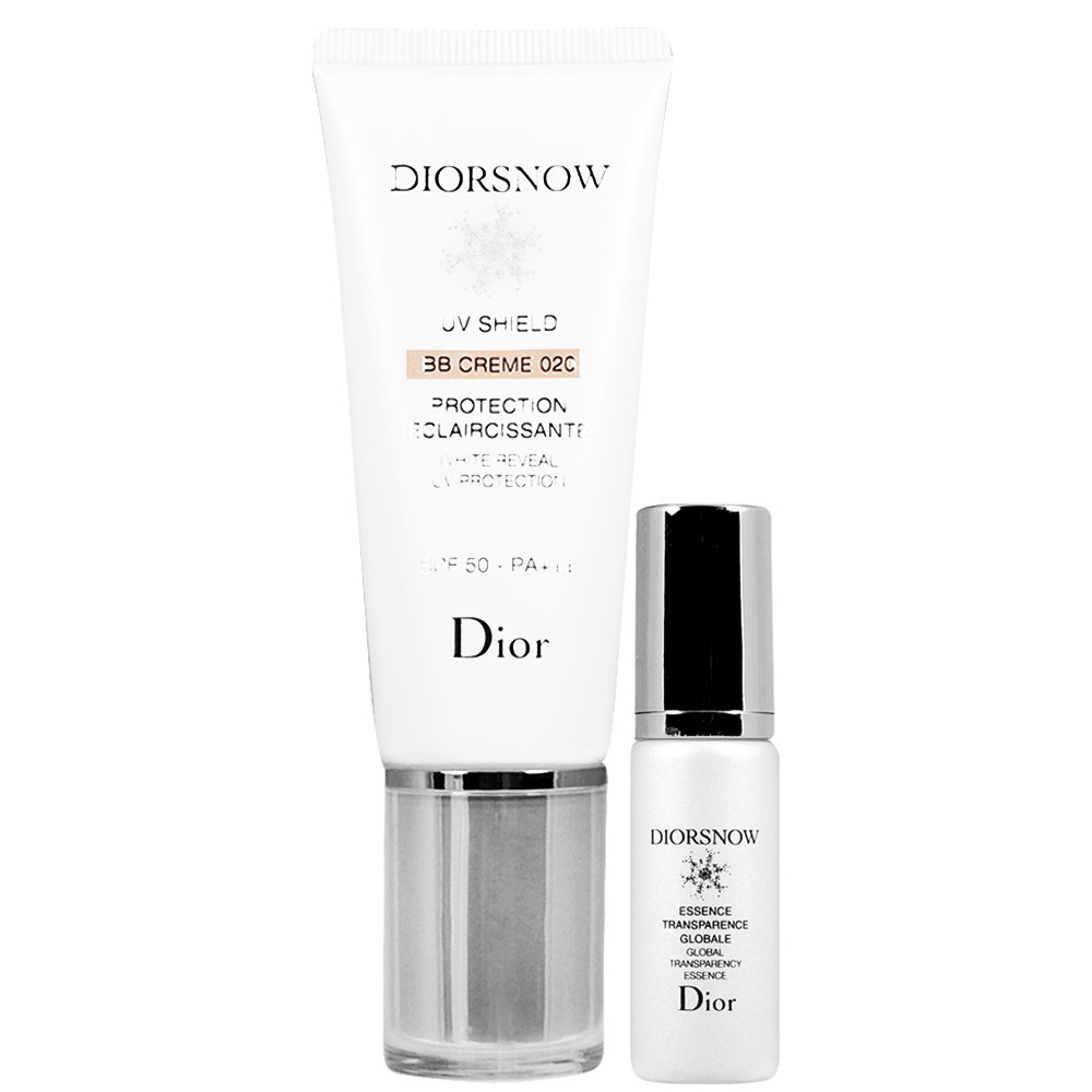 Dior 迪奧 雪晶靈超防護BB霜SPF50#粉嫩膚色(40ml)送極緻透白精華(7ml)