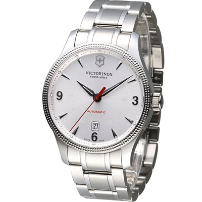 Victorinox 維氏 Alliance聯盟系列械機腕錶-白/40mm
