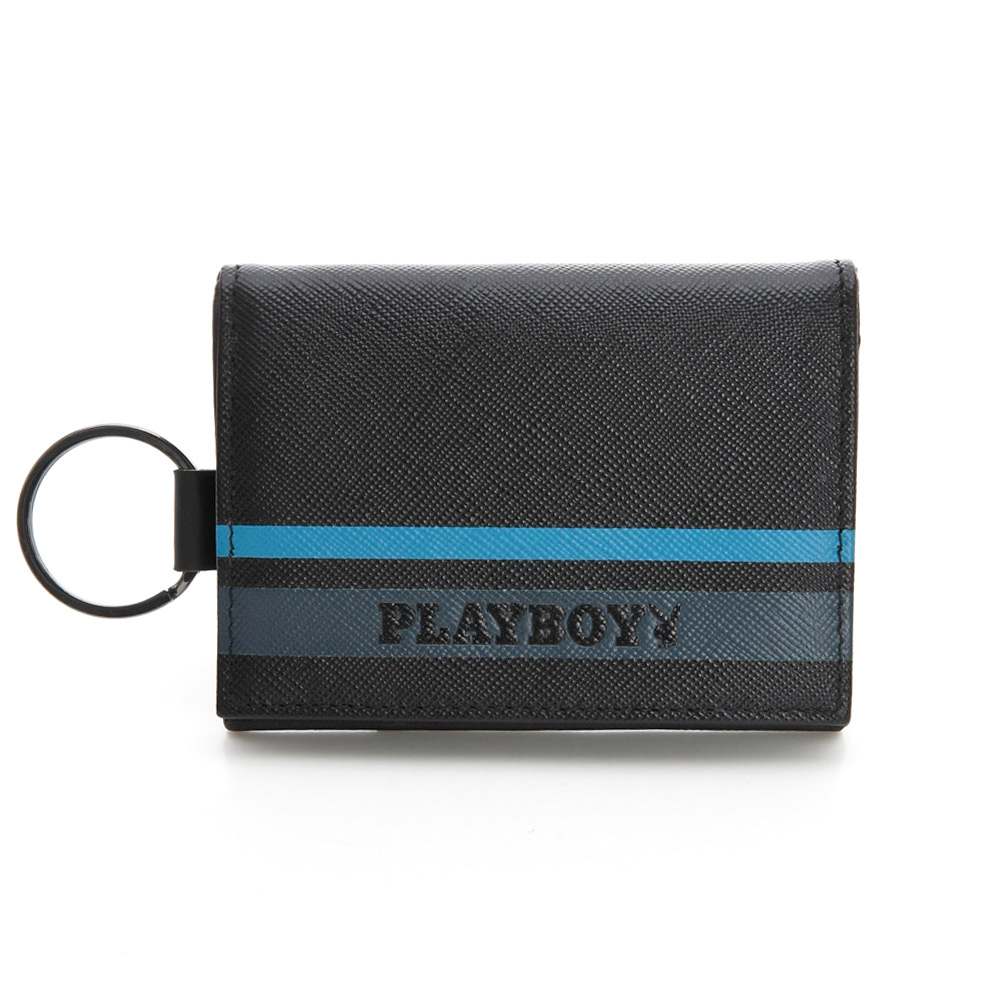 PLAYBOY- Q- Qualify 系列零錢夾-黑色