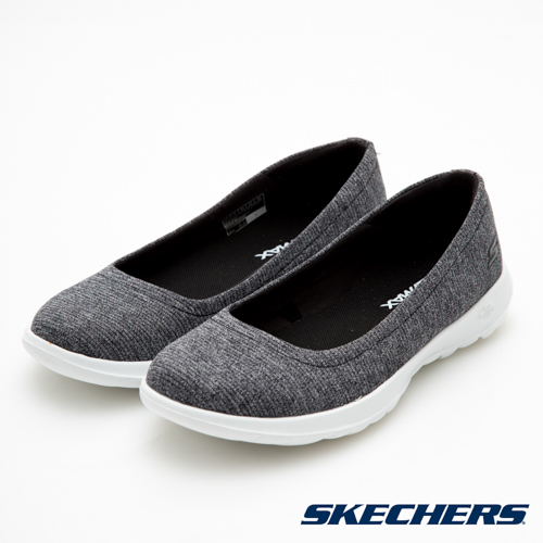 SKECHERS (女) 健走系列GO WALK LITE-15392BKW