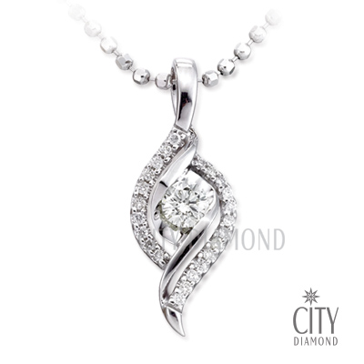 City Diamond『時尚公主』21分鑽石項鍊