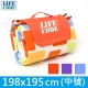 LIFECODE絨布加厚野餐墊-夾2mm海綿+覆防水鋁膜(中號198x195cm) product thumbnail 1